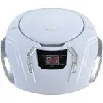 Proscan CD/Radio Boom Box, PRCD261 (White)