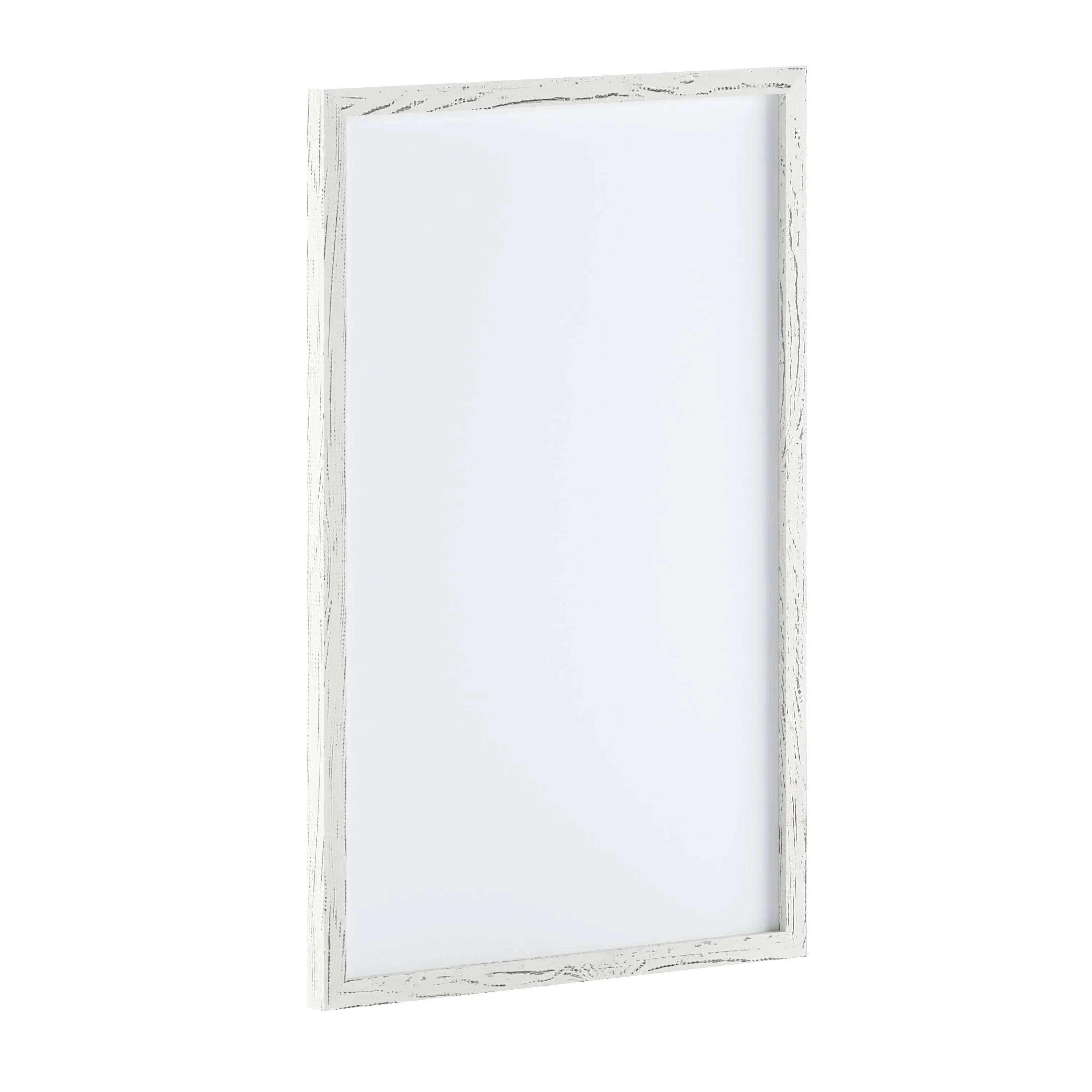 Flash Furniture HGWA-WHITE-24X36-WHTWSH-GG Whitewashed Wall Mount White Board with Dry Erase Marker, 4 Magnets, Eraser, 24&amp;amp;quot; x 36&amp;amp;quot;