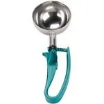 Vollrath 47389 Teal Standard Length 6 oz. Squeeze Disher