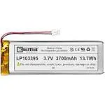 EEMB Lithium Polymer Battery 3.7V 3700mAh 103395 Lipo Rechargeable Battery Pack