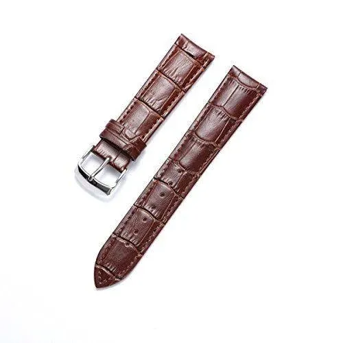 BINLUN Leather Watch Band Genuine Calfskin Replacement Watch Strap Quick Release ...