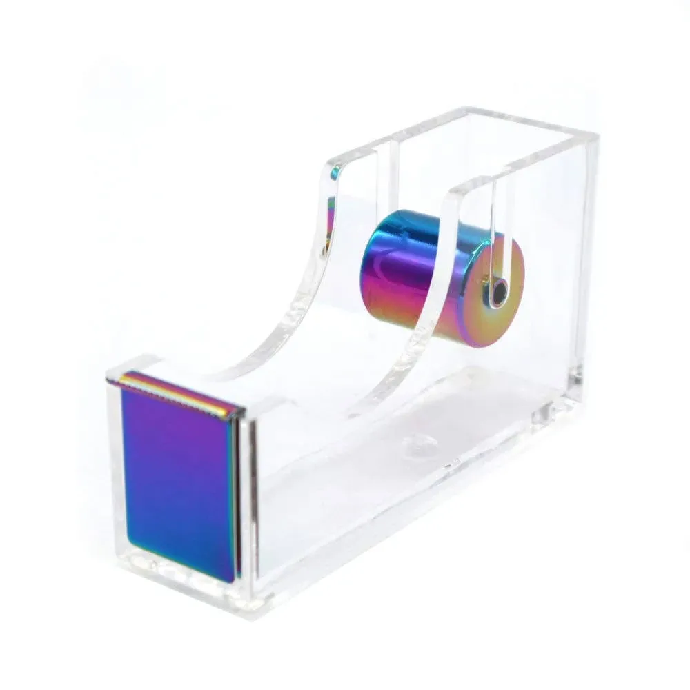 Acrylic Rainbow Tape Dispenser