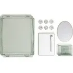 U Brands Urban Garden Locker Accessory Kit, with Magnets, Mirror, Whiteboard, Marker, Organizer, Shelf