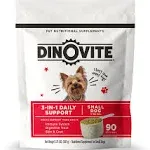 Dinovite Small Puppy Probiotic Supplement Omega 3 90 Day Supply for Puppies