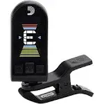 D&#039;Addario Equinox Rechargeable Clip-On Tuner Black