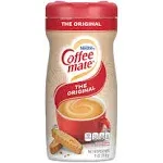 Coffee-Mate Non-Dairy Powdered Creamer, Original, 11 oz Canister, 12/Carton