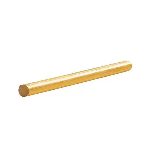 Brass Rods 1&#034; × 4&#034; 1Pcs Solid Brass Round Stock Brass Bars for Knife Handle P...