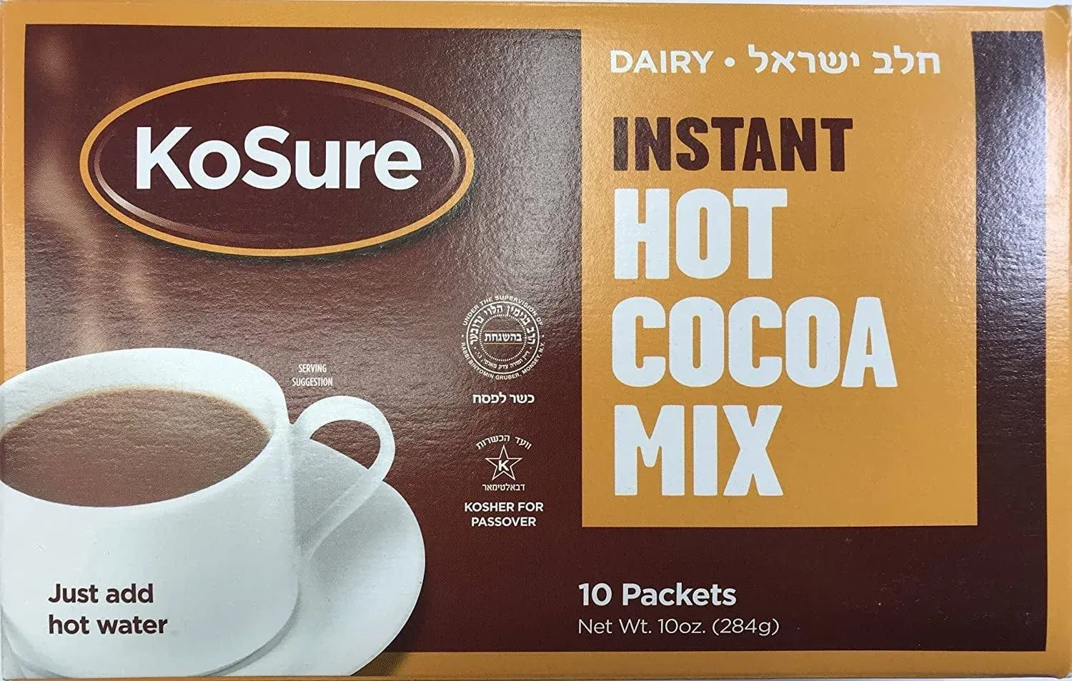 KoSure Instant Hot Cocoa Mix - 10 ct