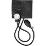 Tech-Med Standard Manual Blood Pressure Cuff | Precise Monitoring Blood Pressure Cuff Manual and Sphygmomanometer | Black Nylon BP Cuff Manual