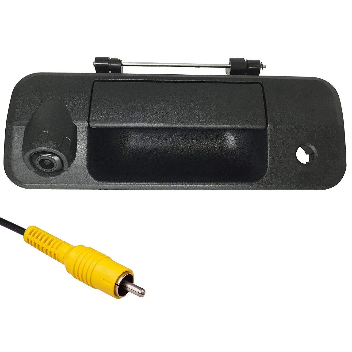 Master Tailgaters Tailgate Handle with Backup Reverse Camera; Black (07-13 Tundra)