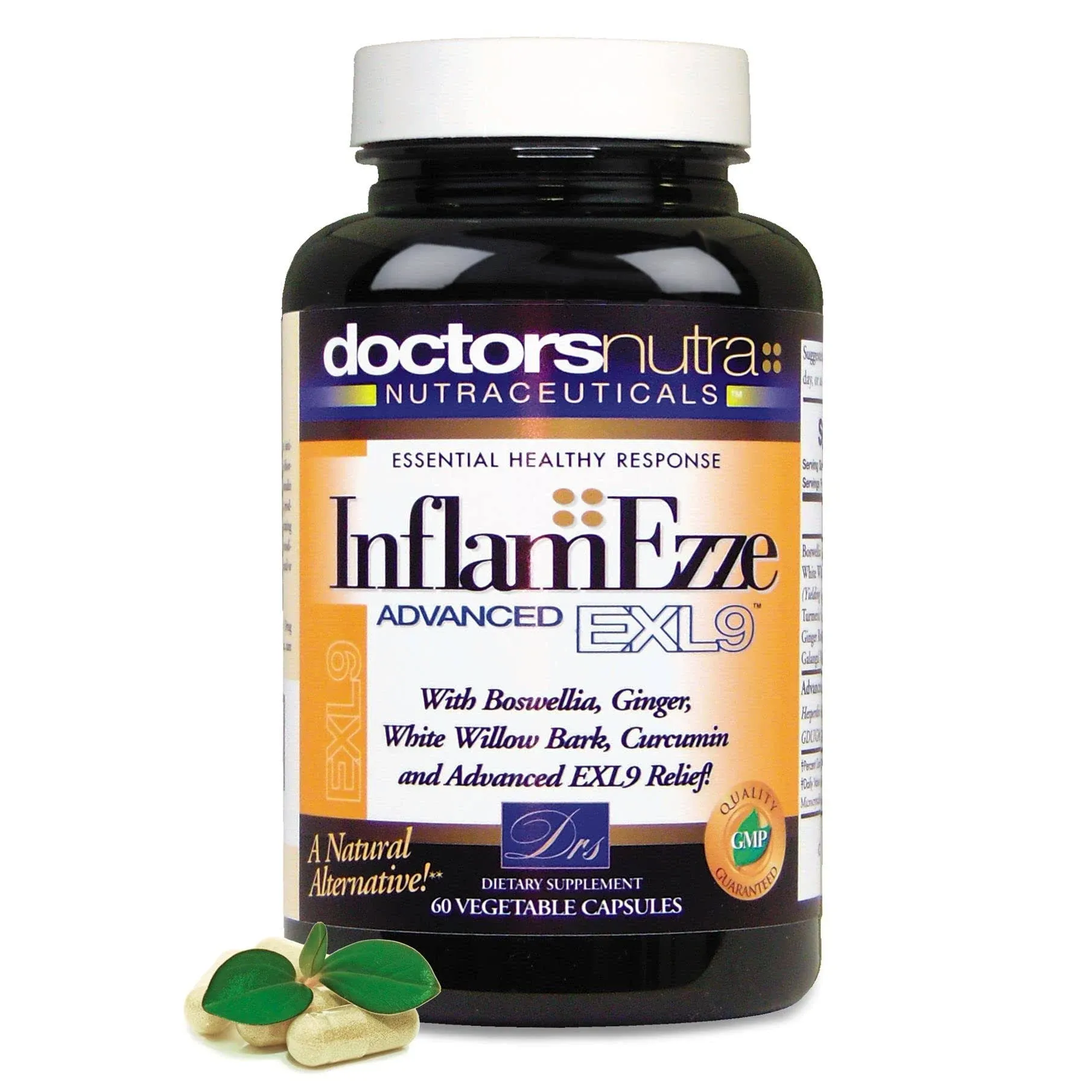 (Pack of 2) Natural InflamEzze Advanced EXL9-Natural Alternative Supplement