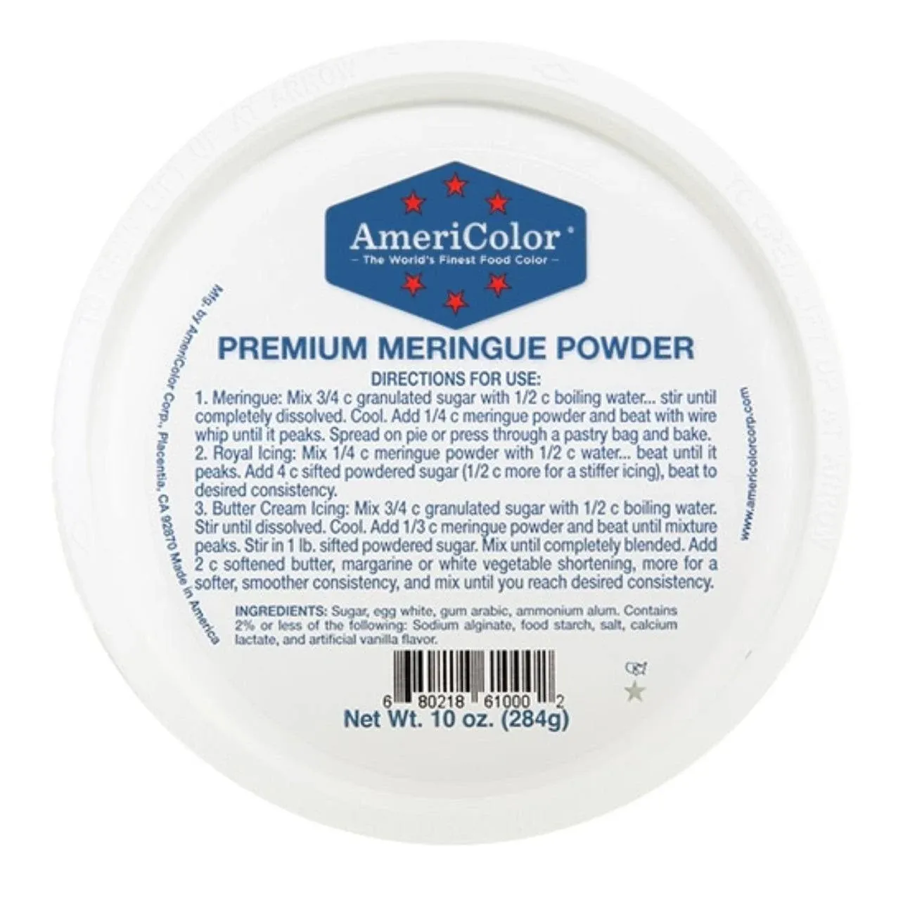 Americolor Premium Meringue Powder, 10 Ounce