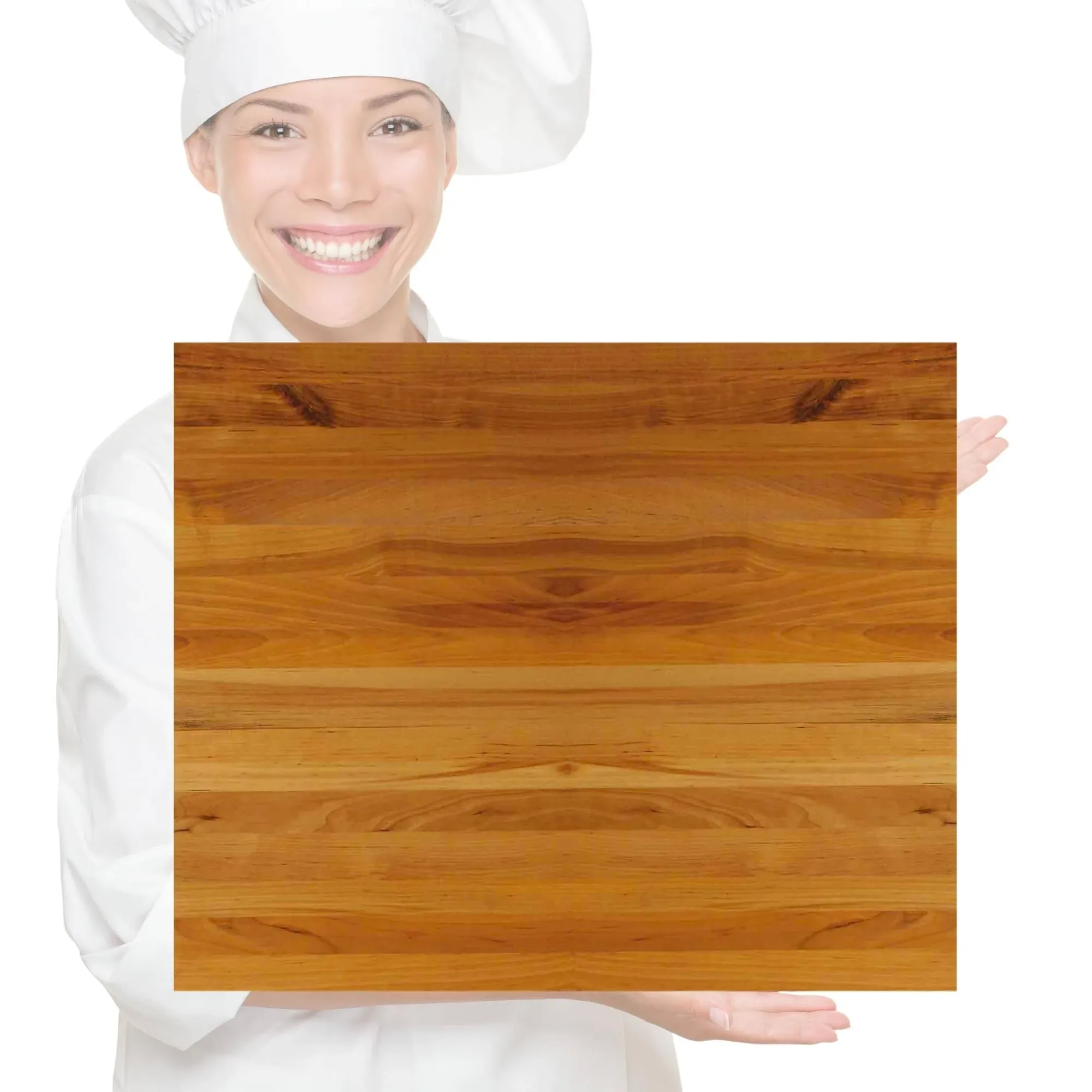 Tablecraft CBW1830175 30" x 18" x 1 3/4" Wooden Cutting Board