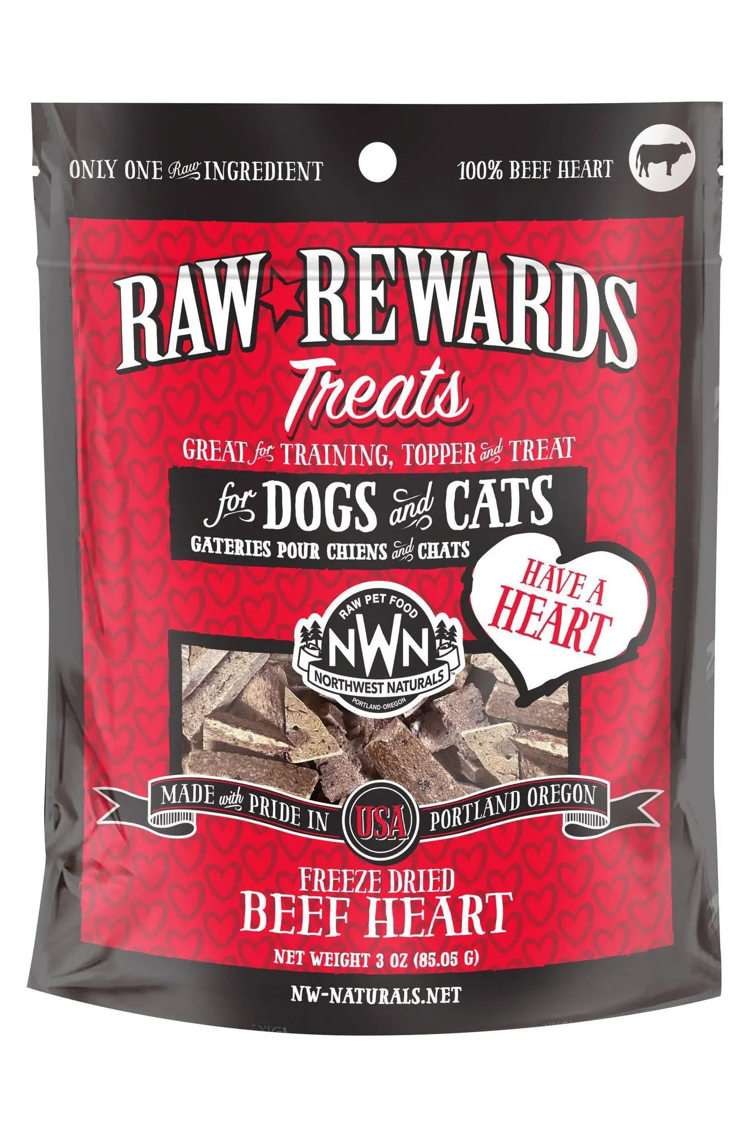 Beef Liver Freeze Dried Treat for Dogs & Cats - 3 oz