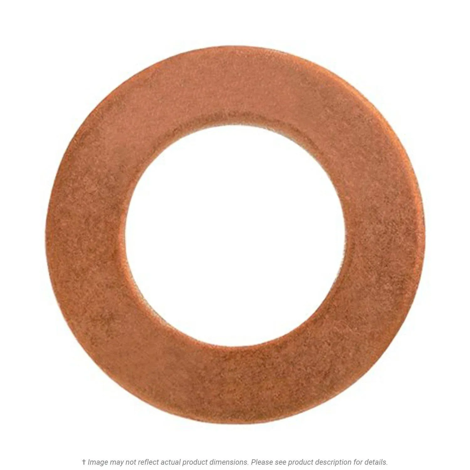 25 7/16" Copper Washers 1/2" I.D. 7/8 O.D. 1/16" Thick