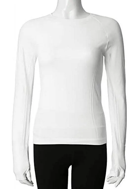 MathCat Women's Seamless Long Sleeve Workout Shirt