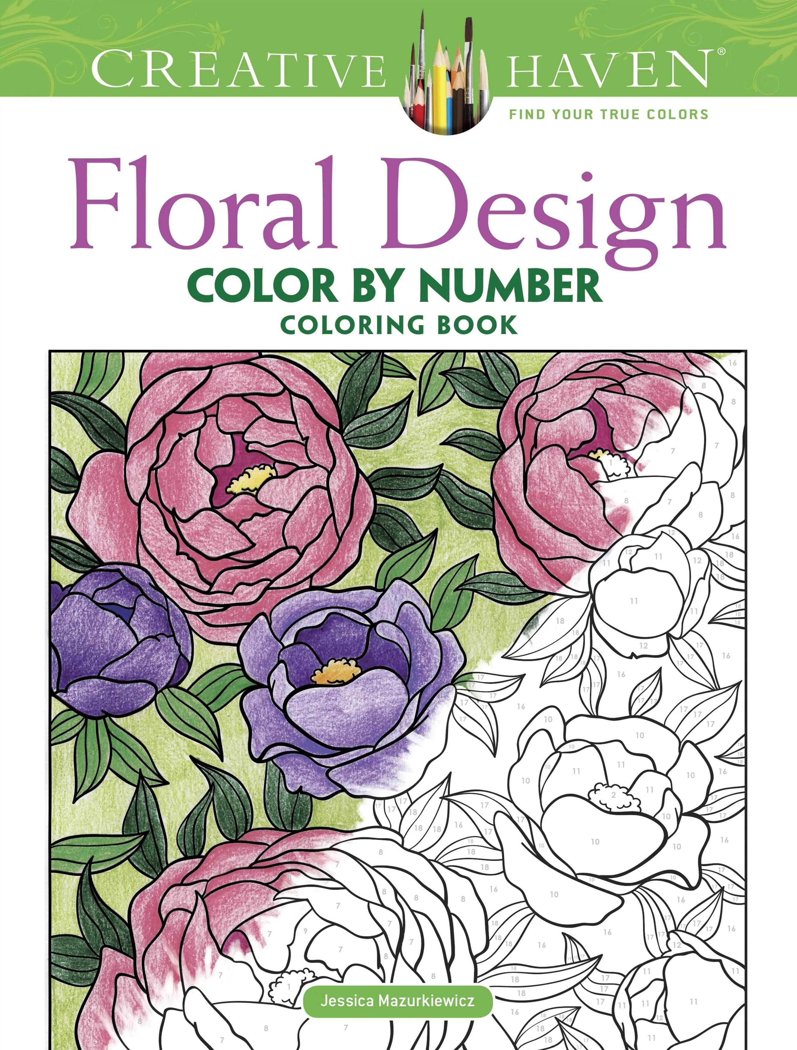 Dover Publications Creative Haven Floral Design