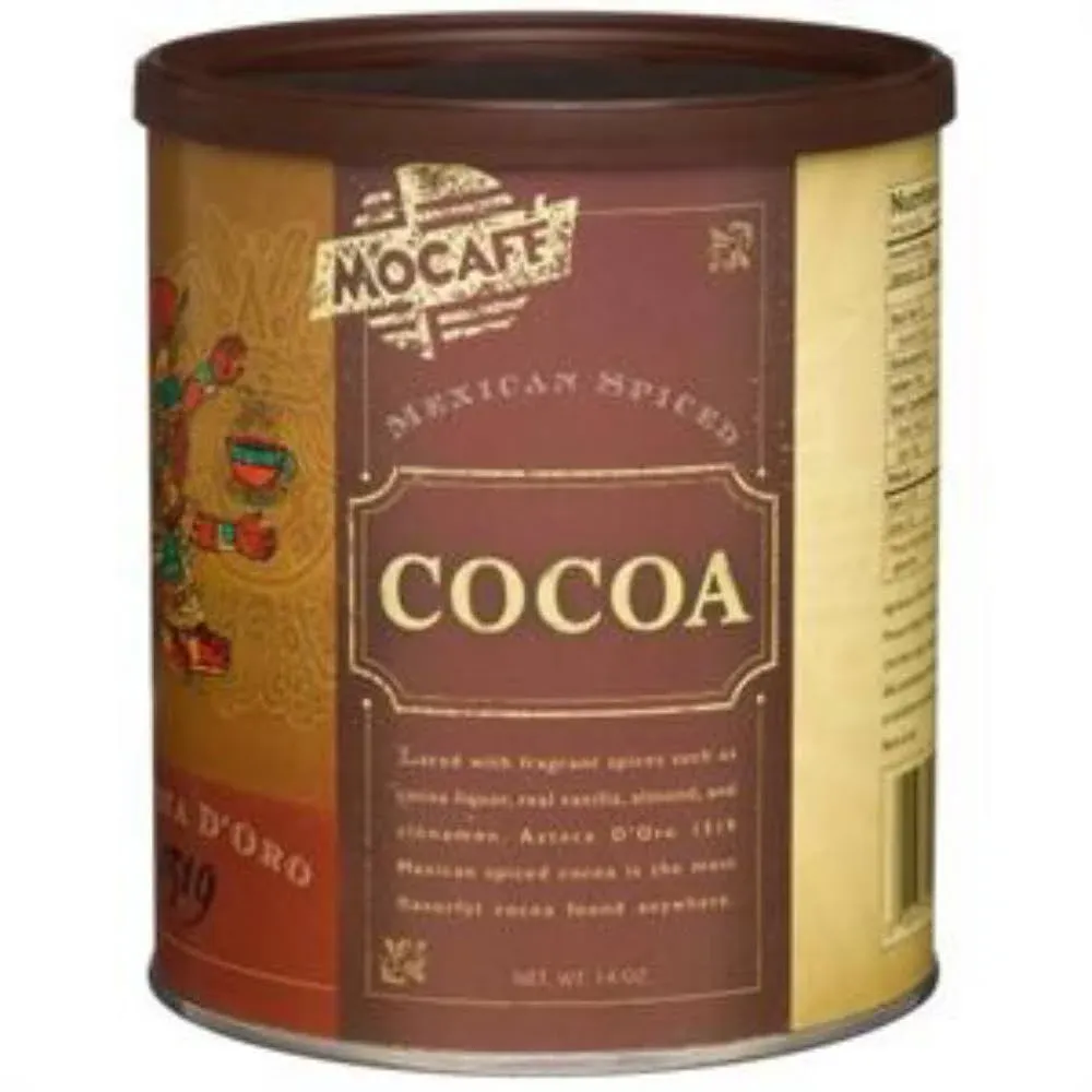 Mocafe Azteca Mexican Spiced Chocolate Cocoa, 3 Pounds, 4 per Case