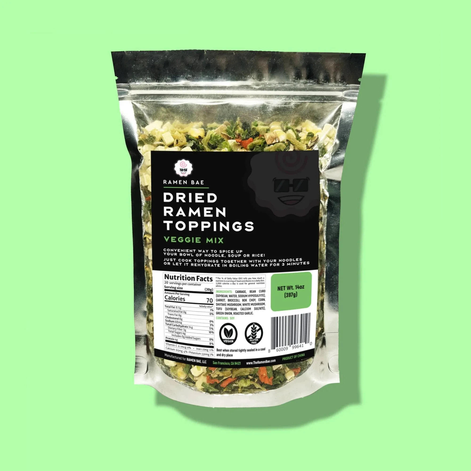 Ramen Bae Veggie Mix - 14 oz