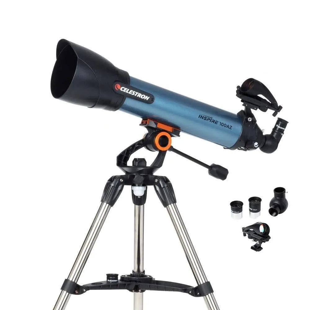 Celestron - Inspire 100AZ Refractor Telescope