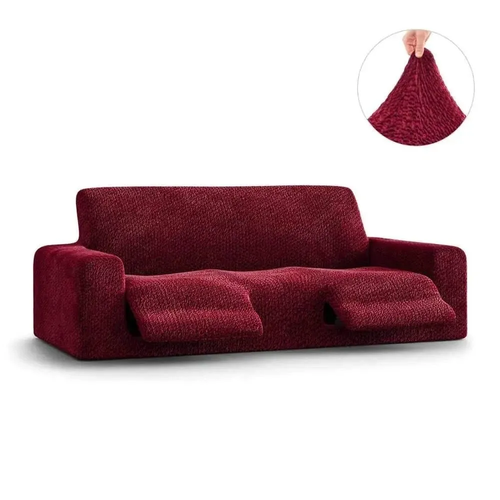 PAULATO by GA.I.CO. 3 Seater Recliner Slipcover, Velvet Collection