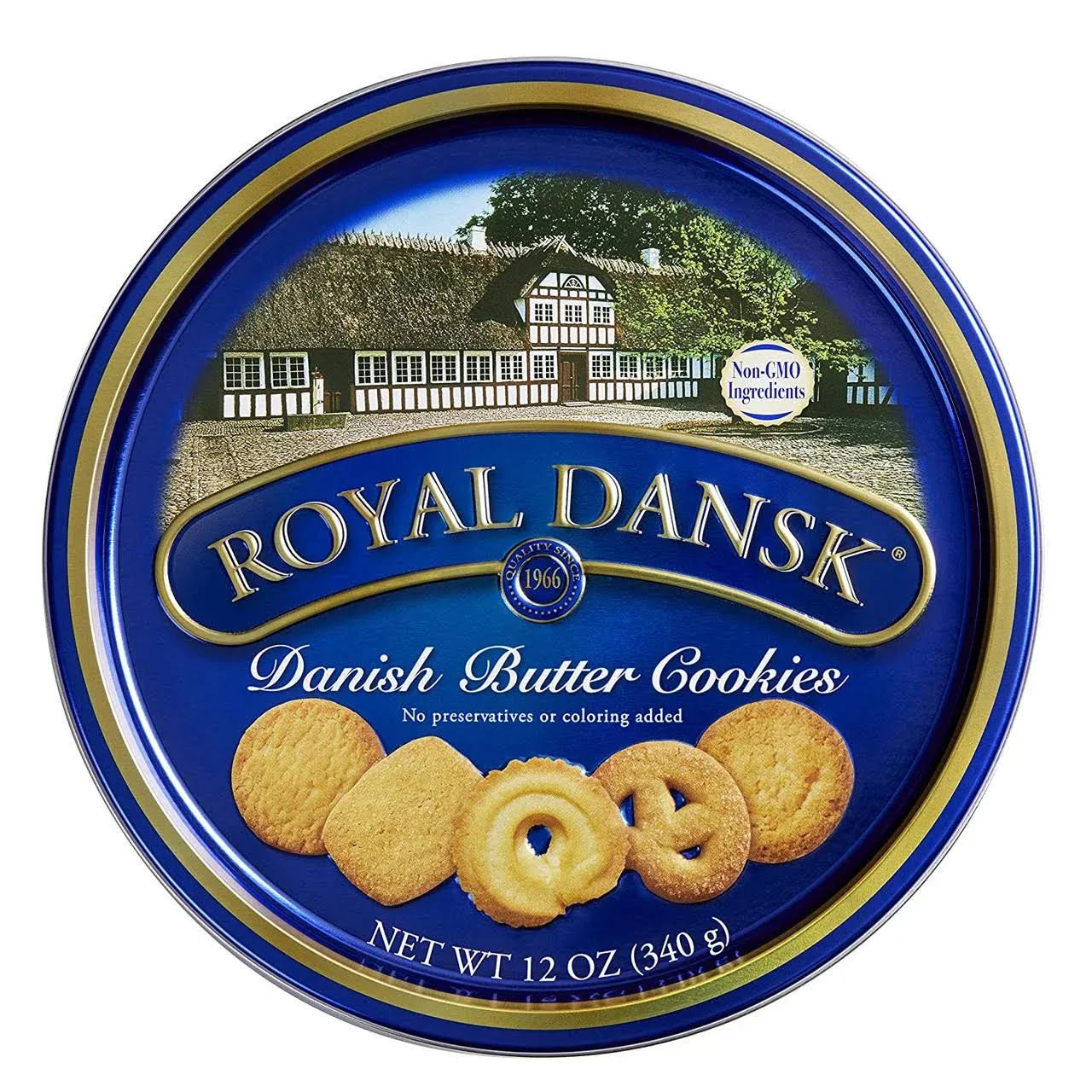 Royal Dansk Danish Cookie Selection No Preservatives or Coloring Added 12 Ounce