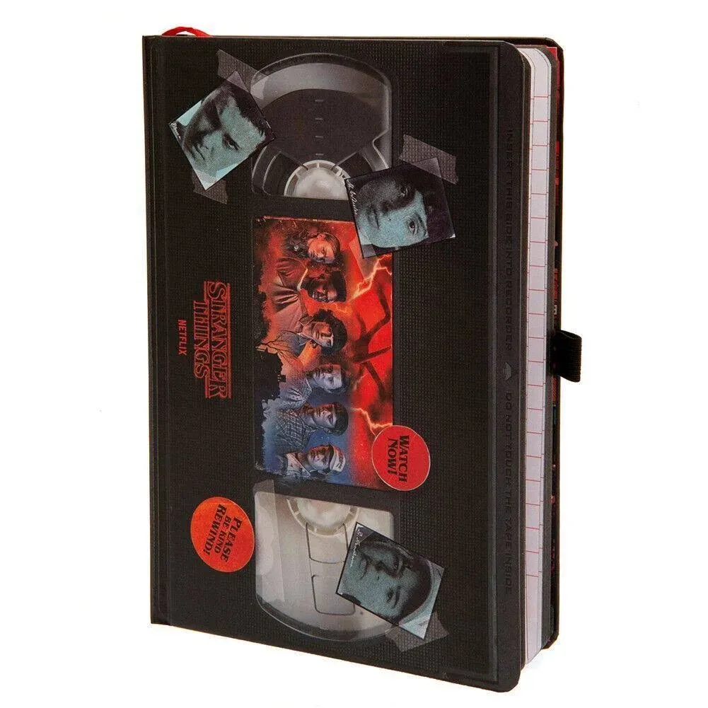 Stranger Things 4 (VHS) A5 Premium Notebook