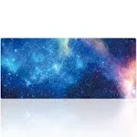 XXL Professional Large Mouse Pad & Computer Game Mouse Mat (35.4x15.7x0.1IN, 90x40 sky002)