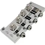 Ray Ross Chrome Saddle-Less 4-String Bass Bridge (RRB4C)