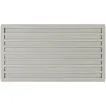 VEVOR Slatwall Panels, 4 ft x 1 ft Gray Garage Wall Panels 12"H x 48"L (Set of 2 Panels), Heavy Duty Garage Wall Organizer Panels Display for Retail Store, Garage Wall, and Craft Storage Organization