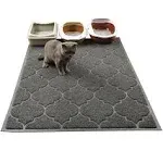 Cat Litter Mat, XL Super size, Phthalate Free, Easy to Clean, 46x35 Inches, Durable, Soft On Paws, Large Litter Mat.