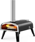 Outdoor Pizza Oven aidpiza 12&#034; Wood Pellet Pizza Ovens With Rotatable Round Pizz