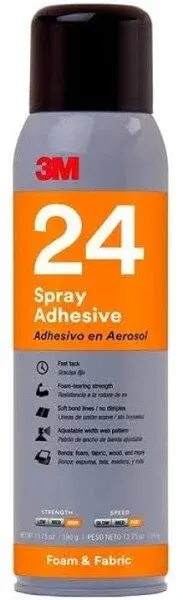 3M 24spray 20oz. 24 Spray Foam & Fabric Aerosol Adhesive