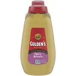 Guldens, Spicy Brown Mustard, 12oz Bottle (Pack of 3)