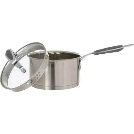 David Burke Restaurateur Heavy Stainless 3.5 Quart Sauce Pan