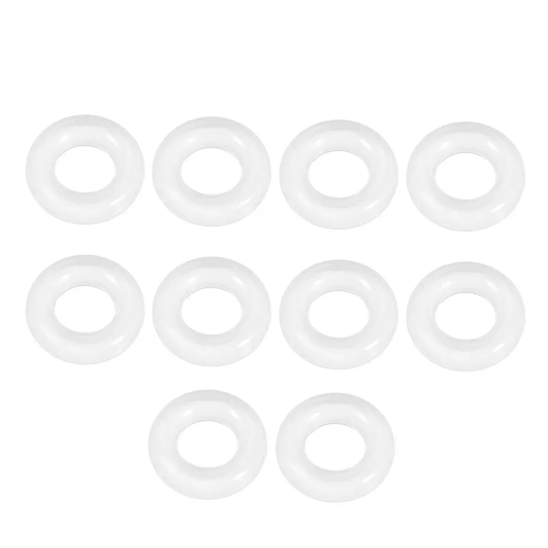 Uxcell Silicone O-Rings, 4mm Inner Diameter, 8mm OD, 2mm Width, Seal Gasket 10pcs