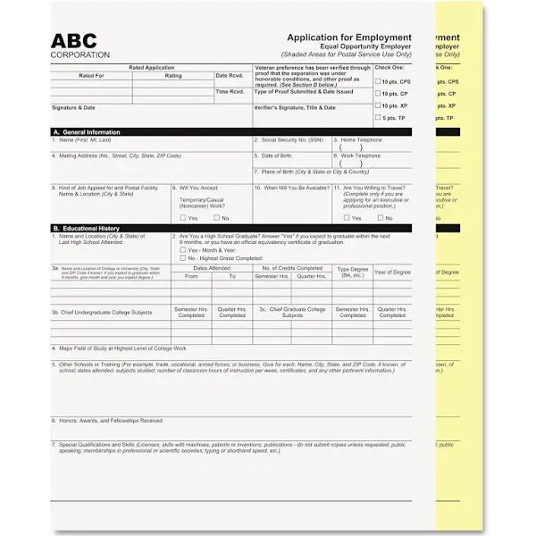 PM Company Digital Carbonless Paper