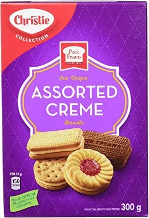 Christie Peek Frean Assorted Creme Cookies 10.6oz 3 Boxes