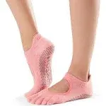 Toesox Full Toe Bellarina Grip Socks Melon Medium