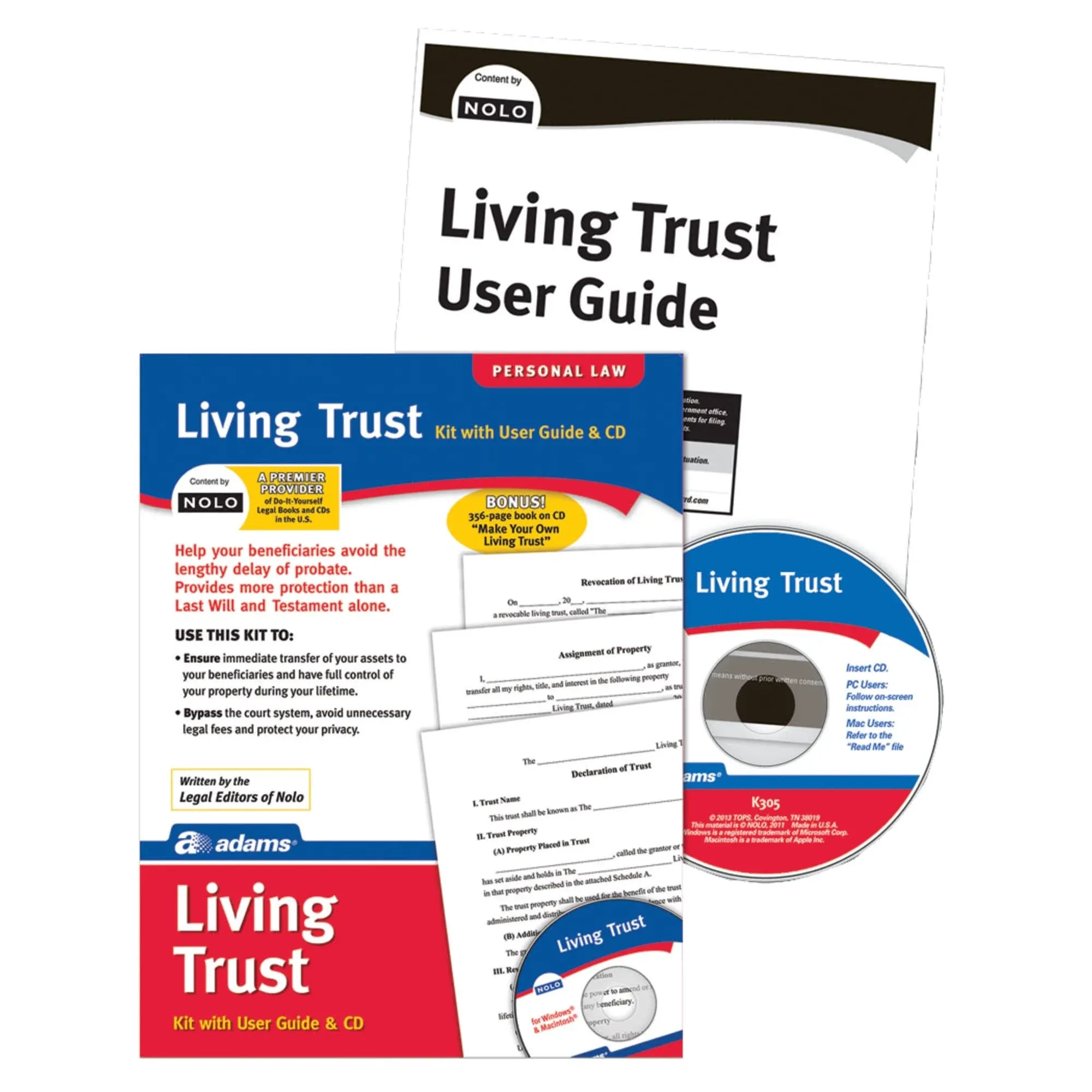 Adams Living Trust Kit