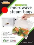 Toastabags Microwave steam Pack of 100 Medium Bags, 21 x 16.5 x 1.75 cm