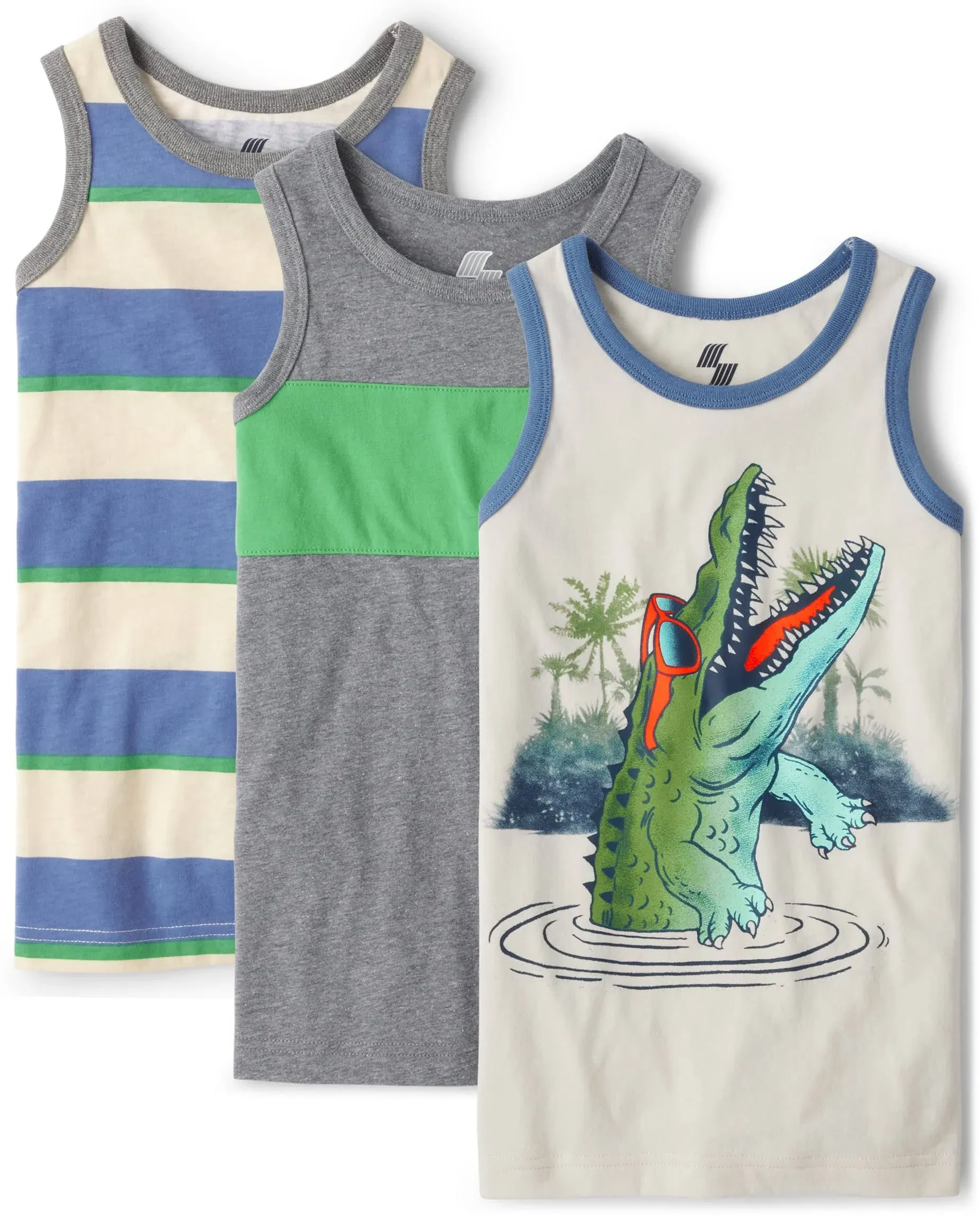 The Children's Place Boys' Sleeveless Tank Top Shirts