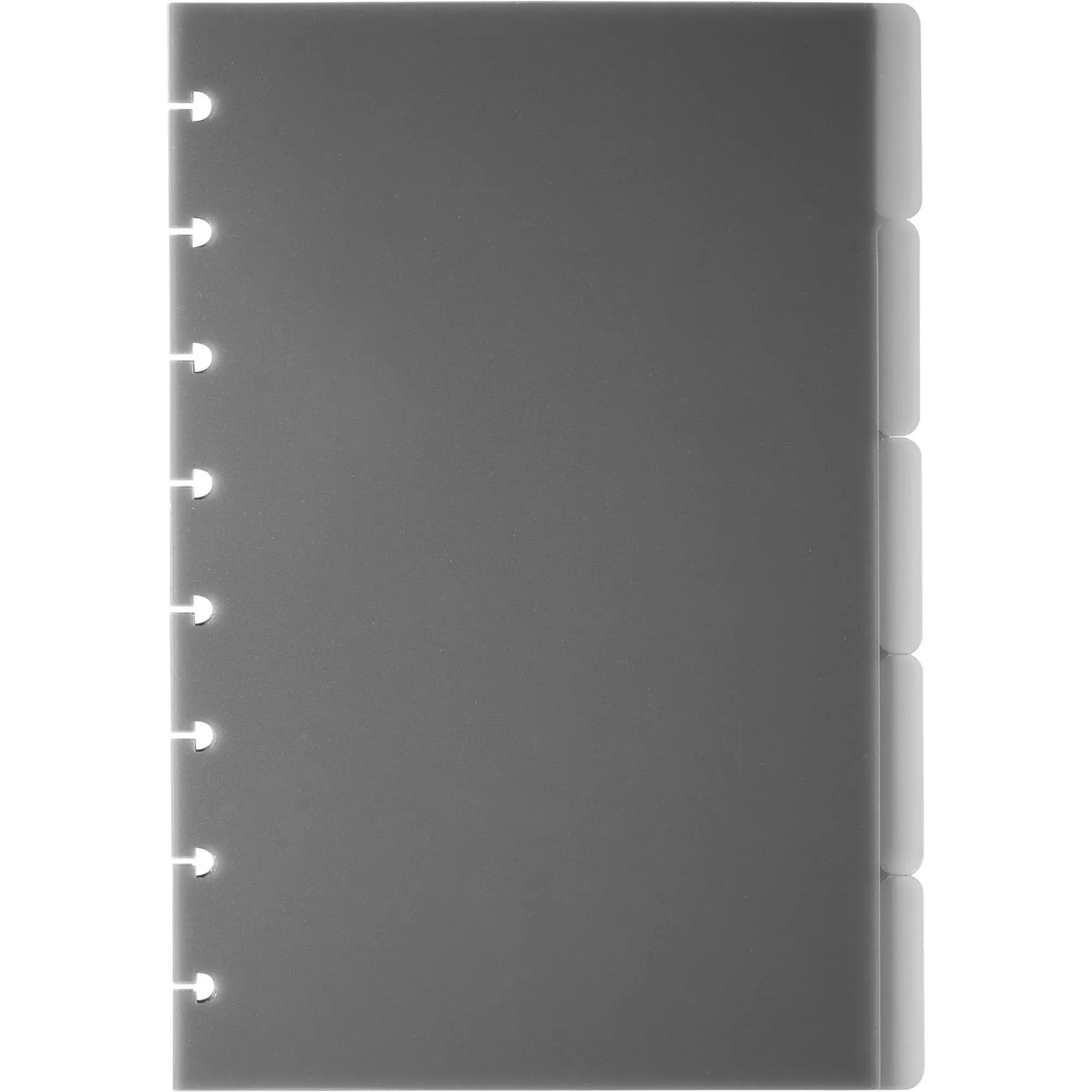 TUL® Discbound Tab Dividers, Junior Size, Gray, Pack Of 10 Dividers