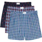 Tommy Hilfiger Men's Cotton Classics Woven Boxer 3-Pack