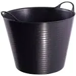 Gorilla SP26GBK 26 Liter / 6.9 Gallon, Black, Recycled Flexible Tub