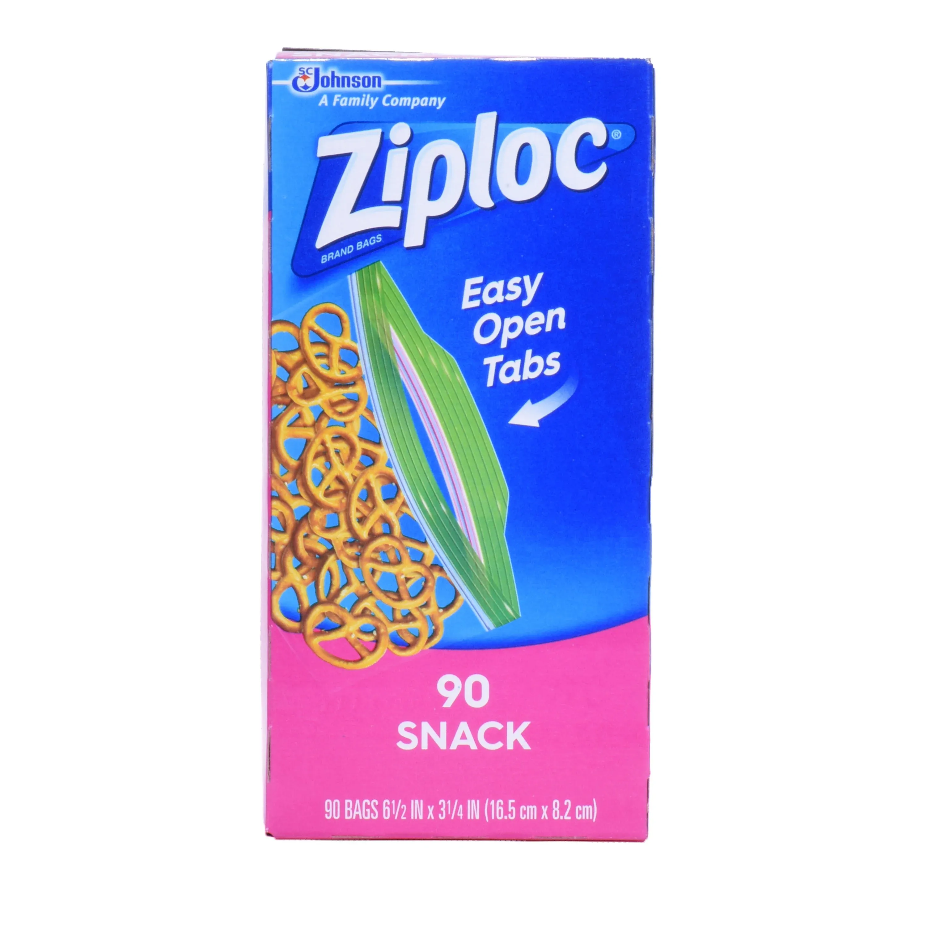 Ziploc Seal Top Bags, Snack - 90 bags