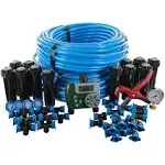 2-Zone In-Ground 1/2 in. Sprinkler System with Hose Faucet Timer