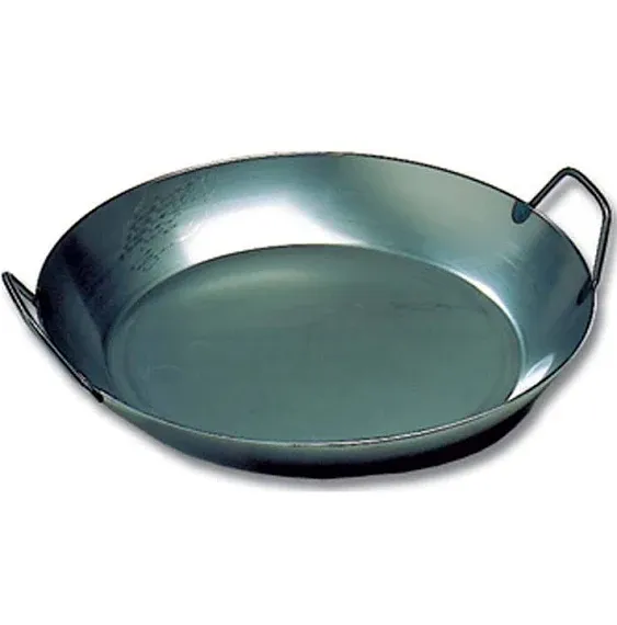 Matfer (062053) 17 3/4" Black Steel Round Paella Pan