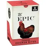 EPIC Chicken Sriracha Bites, Keto Friendly, 8 Bags