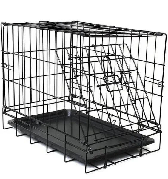 Paws &amp; Pals Wire Dog Crate with Tray Single Door (20-inch)(XX-S<wbr/>mall)